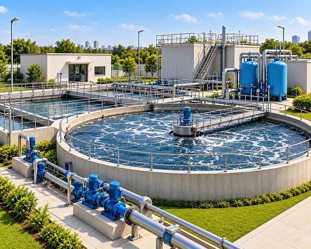 Sewage treatment plant (STP) by Jaljiwan for Delhi NCR societies and hotels